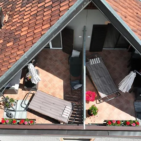 Nora S 4 - Panoramic Terrace & Bio Garden 公寓 梅拉诺